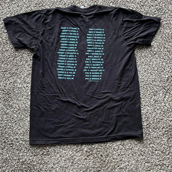 Bruce Springsteen American Apparel Tee Mens L Black River Tour 2016 Shirt - Picture 3 of 7